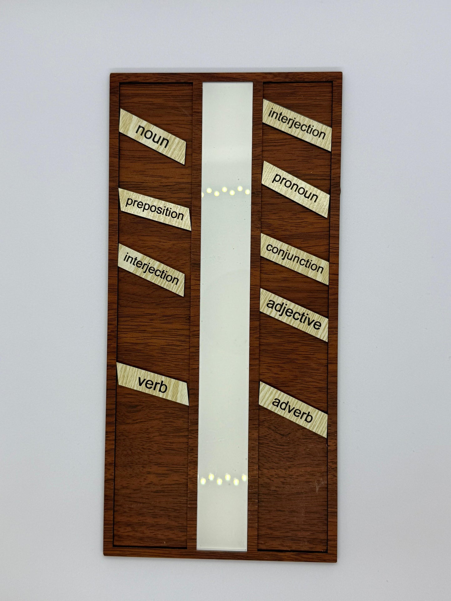 The Original Parts of Speech Board