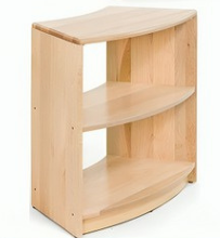 open corner cabinet   twithout backplane