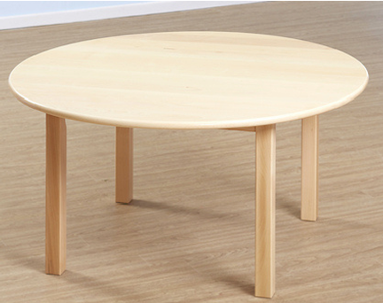 Circle table with chairs