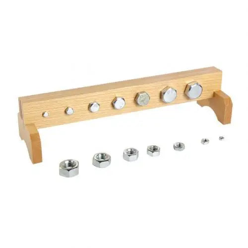 Montessori Wooden Nuts And Bolts Board