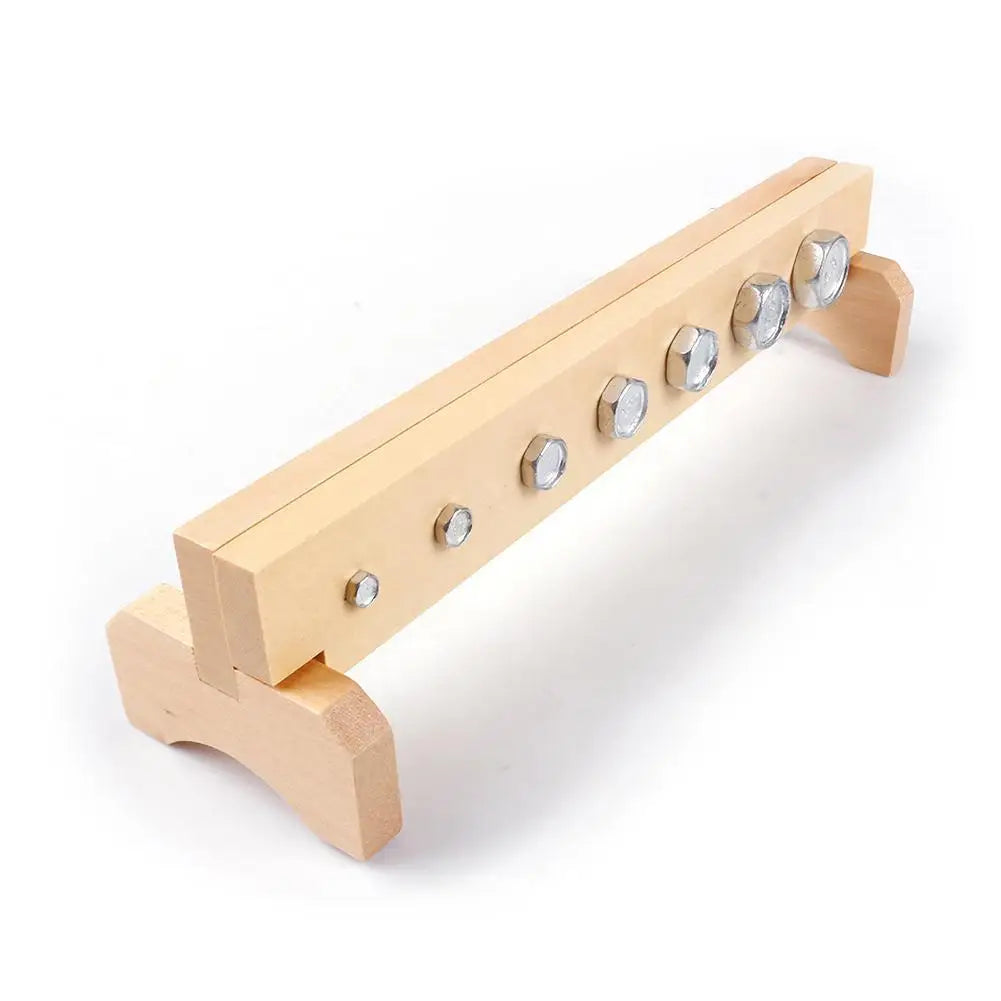 Montessori Wooden Nuts And Bolts Board