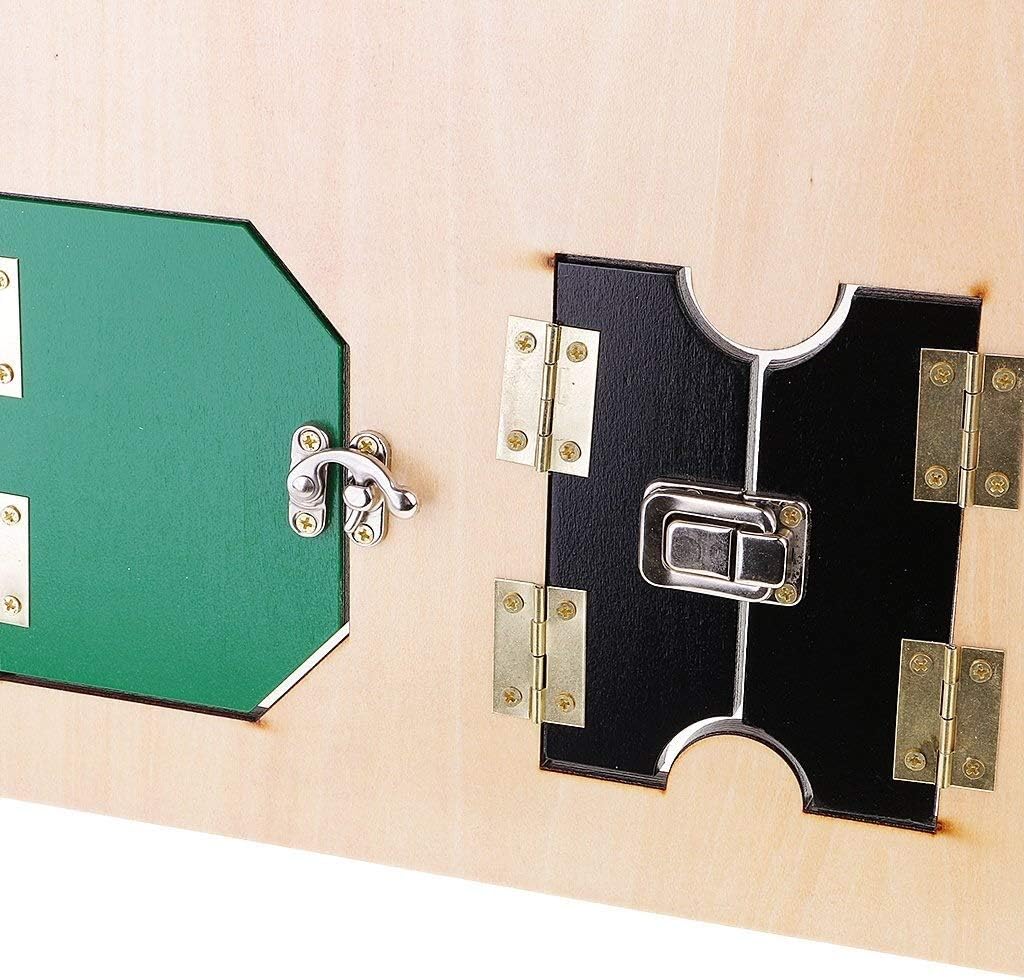 lock learning board