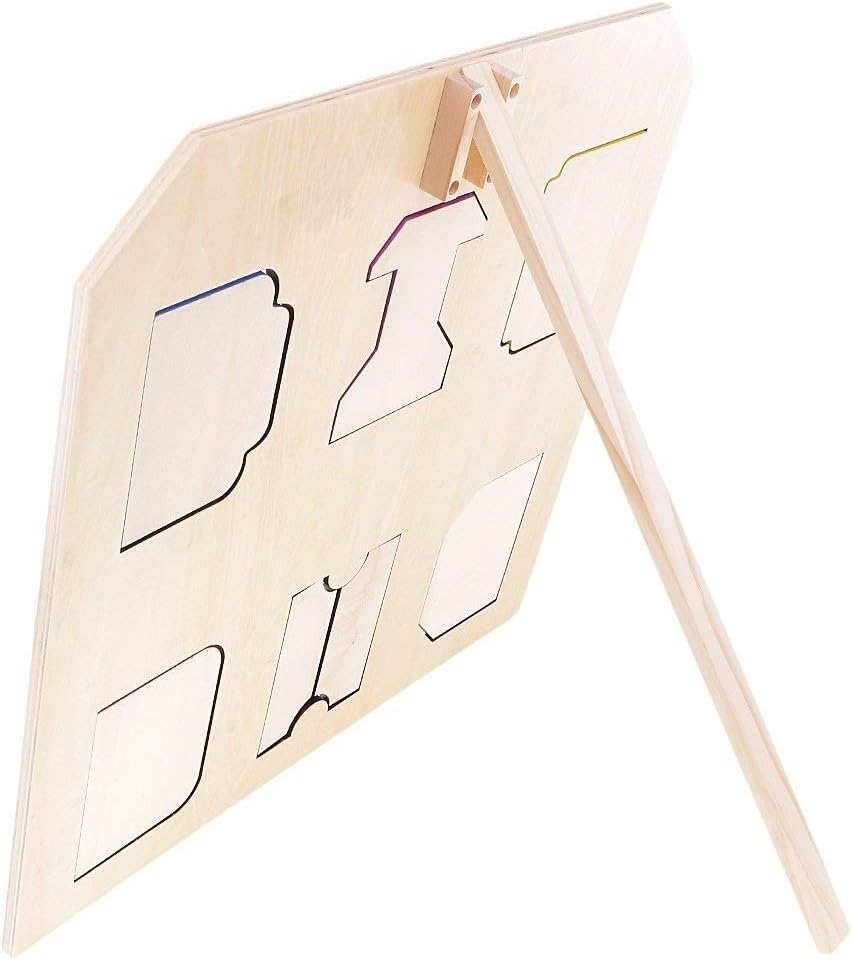 lock learning board