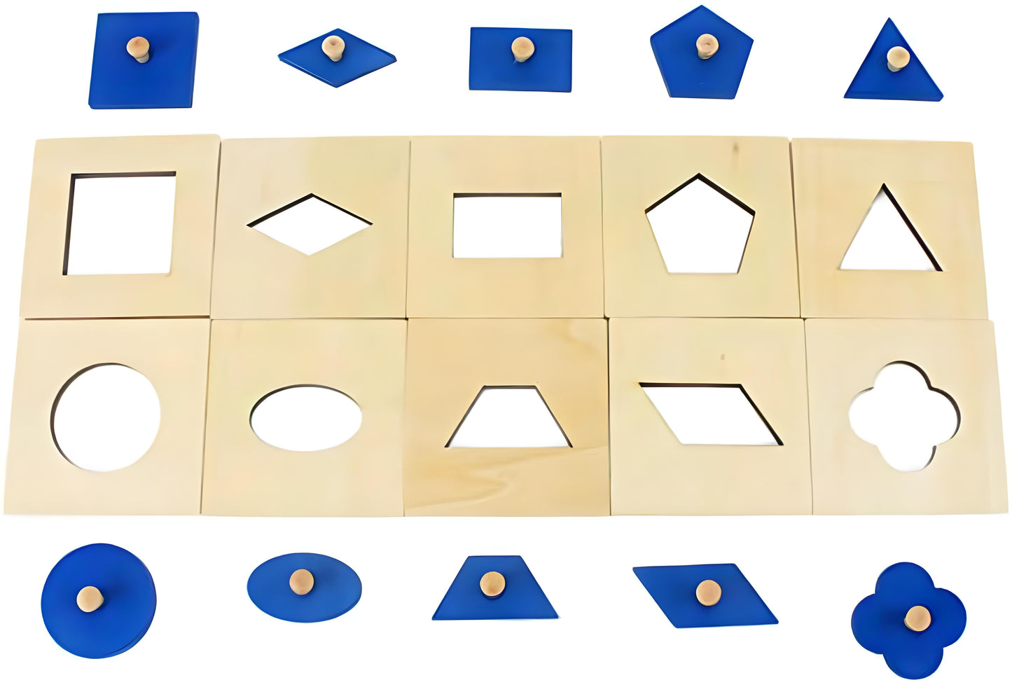 wood inset for design