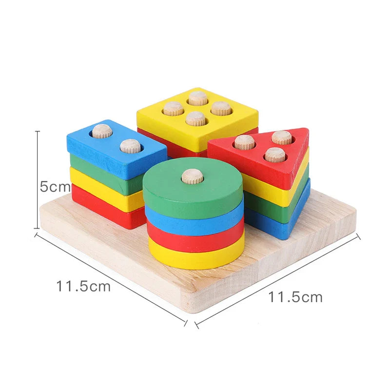 Wooden Montessori Toys for Kids