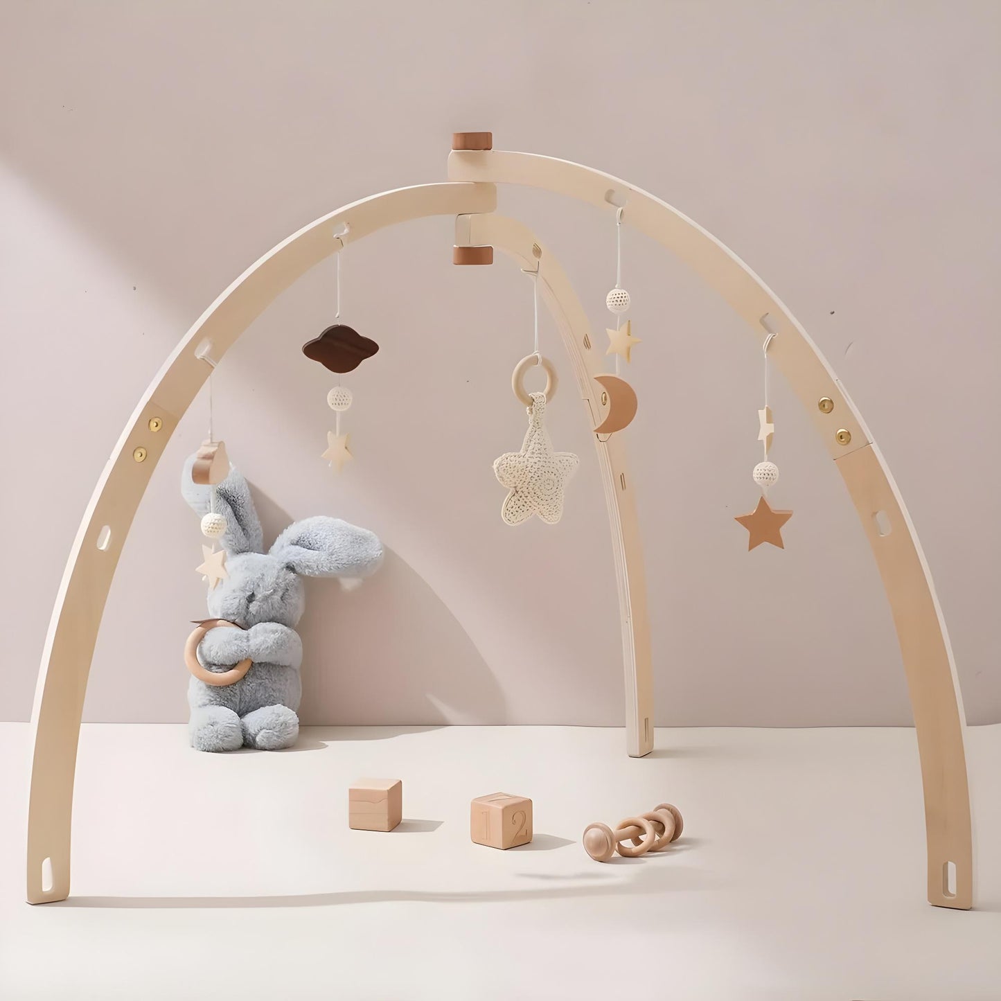 WOODEN BABY PLAY GYM