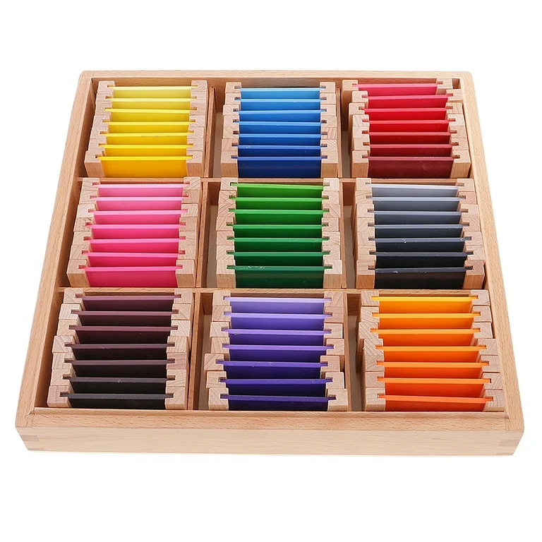 Montessori colors tablets