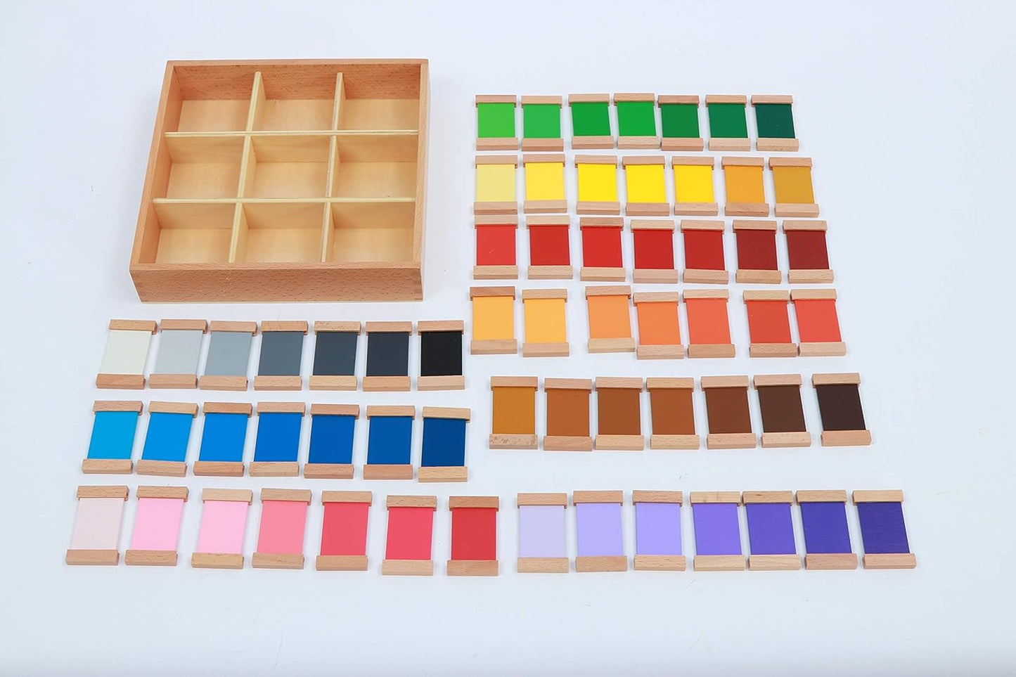 Montessori colors tablets