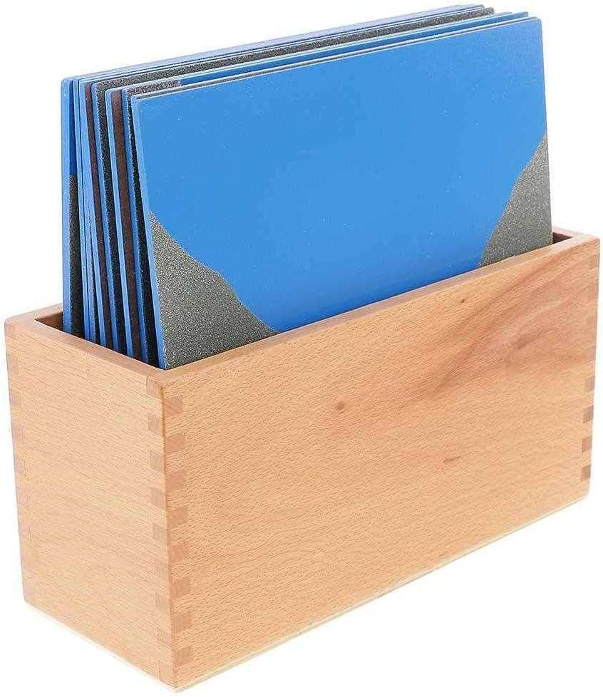 sandpaper land & Water cards
