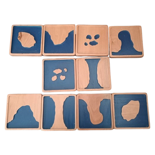Topography trays
