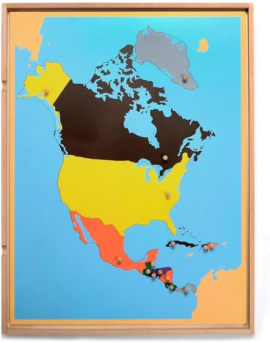 Map of North America
