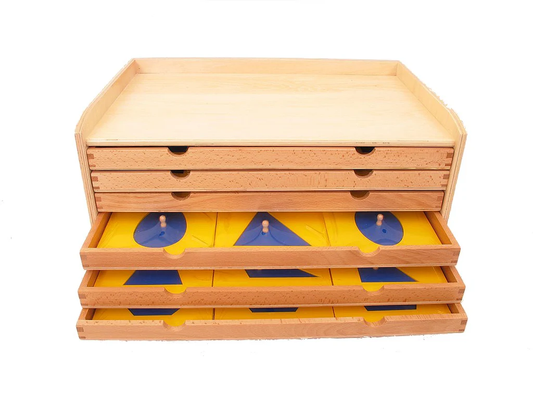 Geometric cabinet