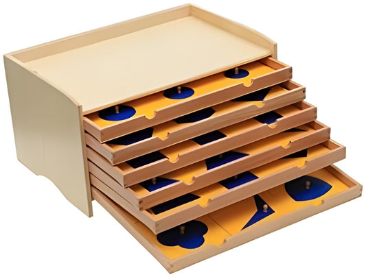 Montessori Geometric Cabinet