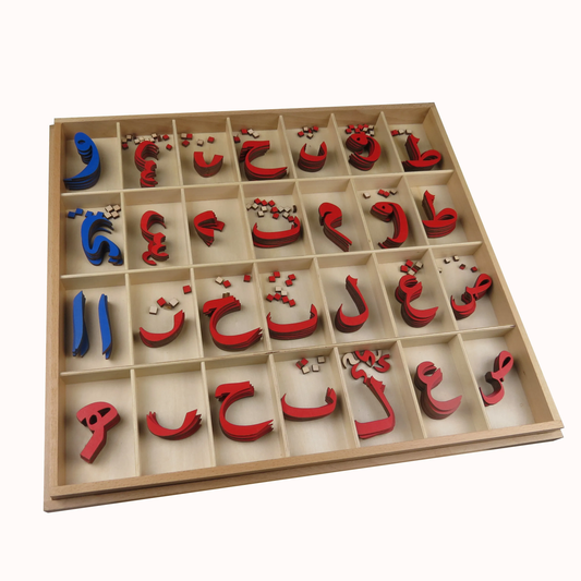 Arabic letters box