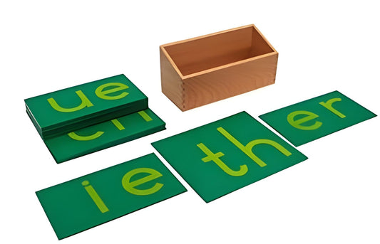 English continuous sanding cards