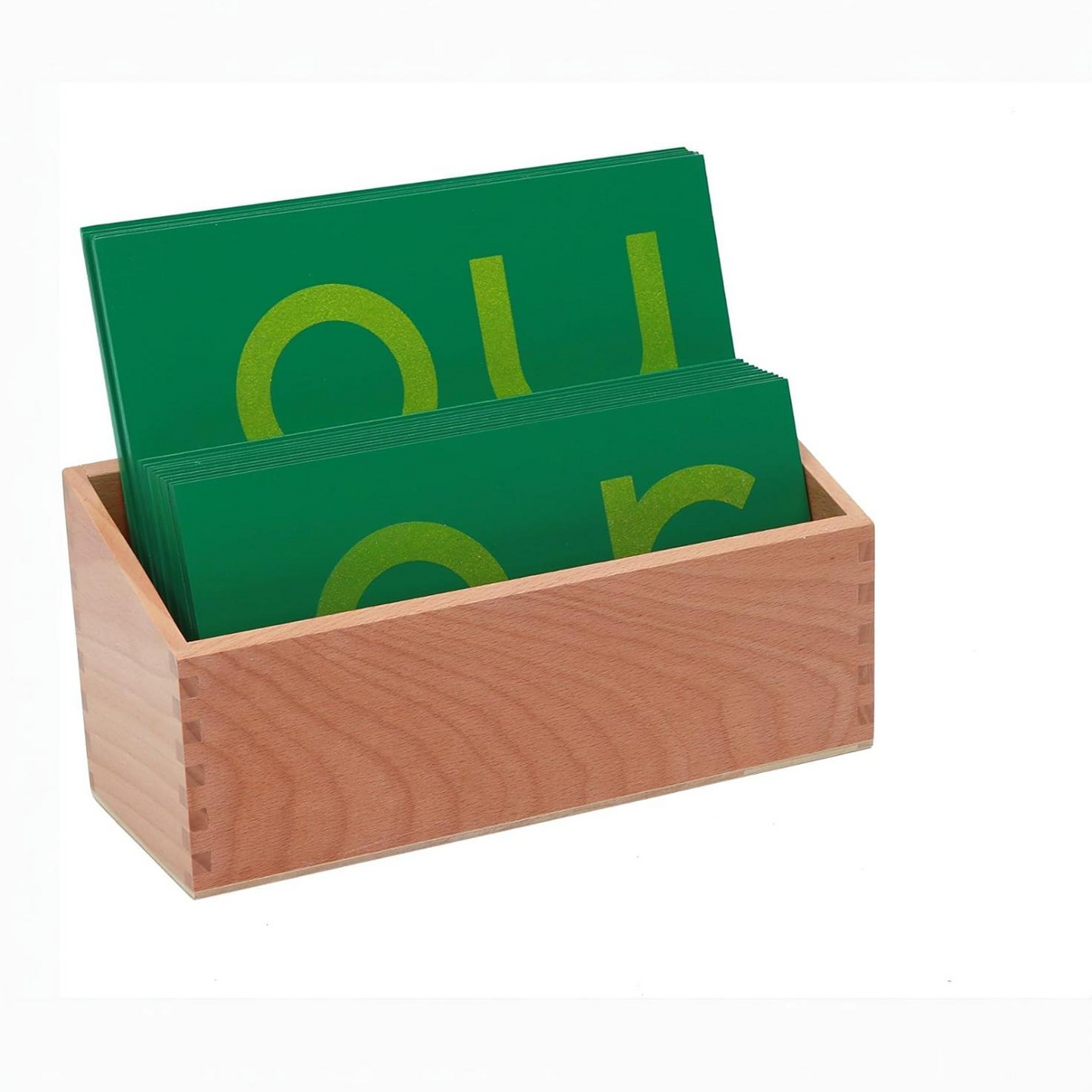 English continuous sanding cards