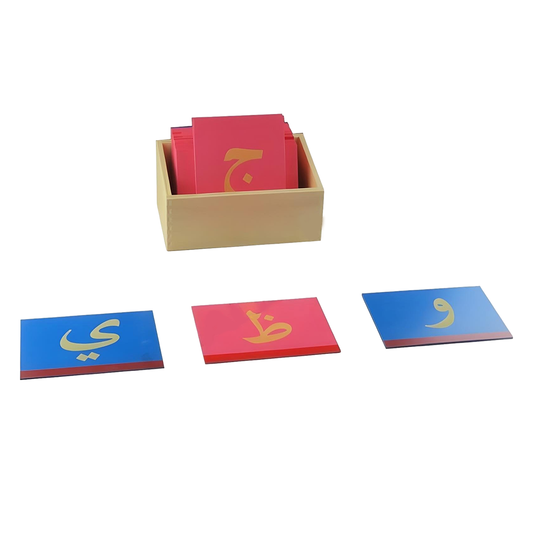 Separate Arabic sanding cards