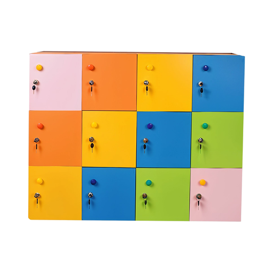 lockers with  doors