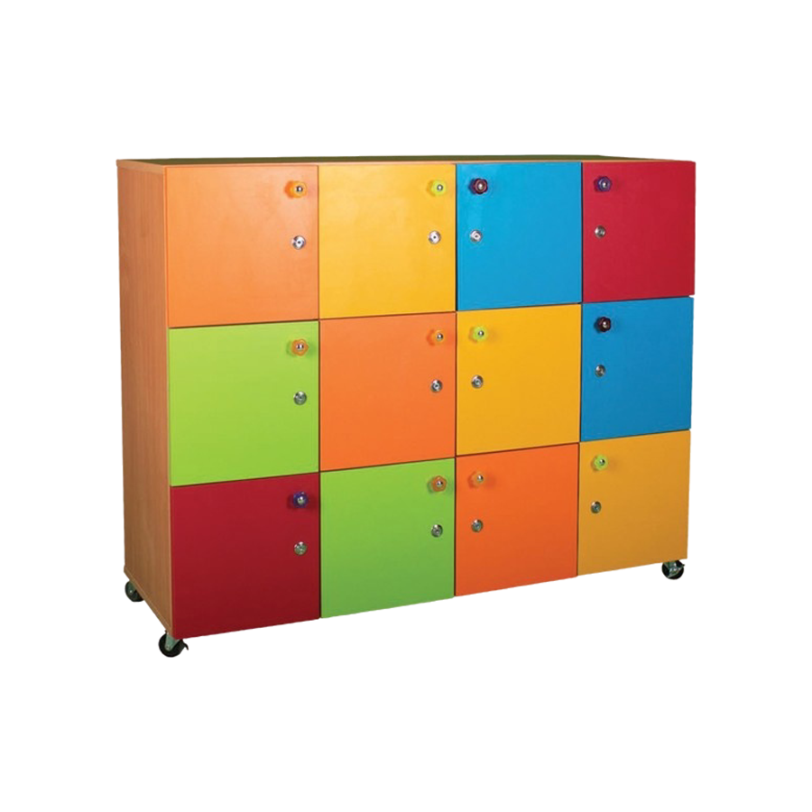 lockers with  doors