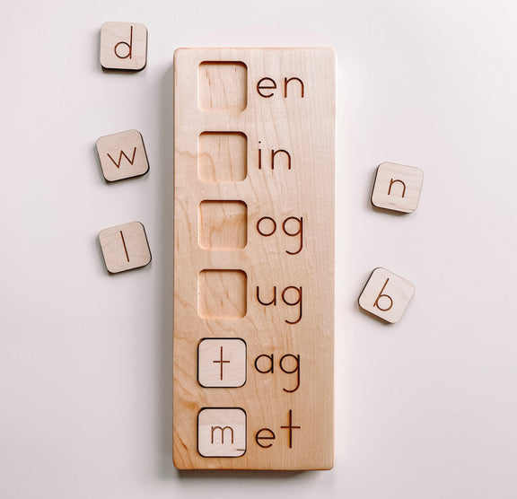 The Original  Word Family  Board